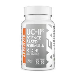 WORLD'S FOOD NUTRITION UC-II Gelenk Komplex mit undenaturiertem Kollagen Typ II, Vitamin C und Boswellia Serrata, 60 Kapseln, laktosefrei und glutenfrei – Bild 1 von 2