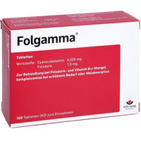 Produktbild von Wörwag Pharma Folgamma Tabletten