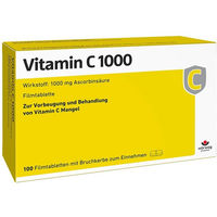 Produktbild von Wörwag Pharma Vitamin C 1000 Ascorbinsäure Tabletten glutenfrei