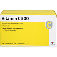 Produktbild von Wörwag Pharma Vitamin C Ascorbinsäure 500 mg Tabletten 100 Stück