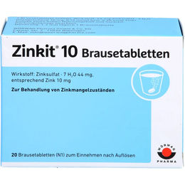 Wörwag Pharma Zinkit 10 Brausetabletten 20 Stück – Bild 1 von 1