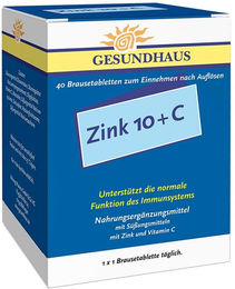 Wörwag Zink 10+c Brausetabletten 180 Stück – Bild 1 von 1