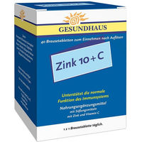 Produktbild von Wörwag Zink 10+c Brausetabletten 180 Stück