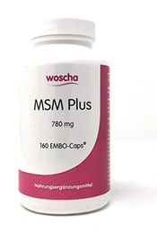 Woscha MSM Plus 780mg Kapseln vegan zuckerfrei 160 Stück – Bild 1 von 1
