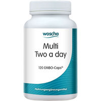 Produktbild von Woscha Multi Two a Day Kapseln 120 Stück