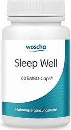 Woscha Sleep Well Vegetarische Kapseln ohne Zusatzstoffe 60 Stück – Bild 1 von 2