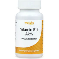 Produktbild von Woscha Vitamin B12 Aktiv 90 Lutschtabletten