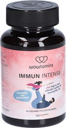 wowtamins Immun Intens Gummis vegan glutenfrei laktosefrei ohne Zusatzstoffe – Bild 1 von 2