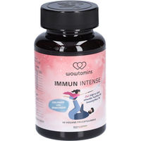 Produktbild von wowtamins Immun Intens Gummis vegan glutenfrei laktosefrei ohne Zusatzstoffe