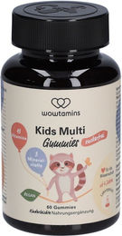 WOWTAMINS Kids Multi Gummies zuckerfrei für Kinder 60 Stück – Bild 1 von 2