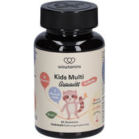 Produktbild von WOWTAMINS Kids Multi Gummies zuckerfrei für Kinder 60 Stück
