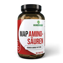 WUNDERGRÜN EAA Aminosäuren Tabletten vegan 180 Stück – Bild 1 von 8