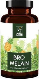 WURZELLIEBE Bromelain Enzym Komplex 600 mg 120 Kapseln vegan magensaftresistent – Bild 1 von 3