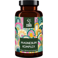 Produktbild von WURZELLIEBE Magnesium Komplex vegan Kapseln 400 mg elementares Magnesium 90 Stück