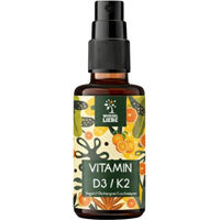 Produktbild von WURZELLIEBE Vitamin D3 K2 MK-7 Spray vegan mit 1000 IE