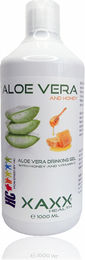 XAXX Aloe Vera Drinking Gel mit Honig und Vitamin C, 1 Liter – Bild 1 von 1