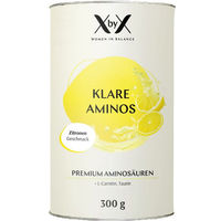 Produktbild von XbyX EAA Klare Aminosäuren Zitrone – Hochdosiertes Aminosäuren Pulver vegan, zuckerfrei und glutenfrei – 300g