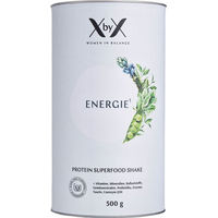 Produktbild von XbyX Energie Vegan Protein Pulver Neutral Mehrkomponenten All-in-One Vitalstoffe für Frauen ab 40 zuckerfrei