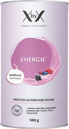 XbyX Energie Waldfrucht Vegan Protein Pulver mit Vitalstoffen für Frauen ab 40 zuckerfrei – Bild 1 von 1