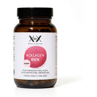 Produktbild von XbyX Kollagen Kick Kapseln Vegetarisches Premium Kollagen Typ I Typ V Typ X