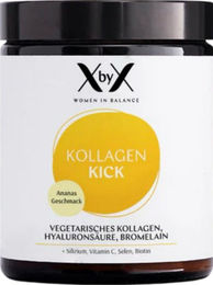XbyX Kollagen Pulver Typ I V X Ananas vegetarisch hochdosiert – Bild 1 von 2