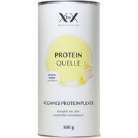 Produktbild von XbyX Protein Quelle Zitronenkuchen Vegan Mehrkomponenten Proteinpulver Zuckerfrei