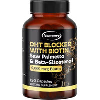 Produktbild von Xemenry Biotin-Komplex mit Saw Palmetto und Beta-Sitosterol DHT Blocker Kapseln für Männer 120 Stück