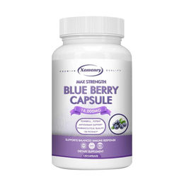 Xemenry Blue Berry Nahrungsergänzungsmittel 16000 mg Kapseln 120 Stück – Bild 1 von 3