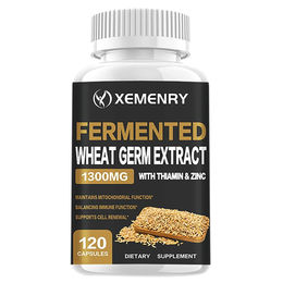 Xemenry Fermentierter Weizenkeimextrakt mit Hafer 1300 mg 120 Kapseln für Erwachsene – Bild 1 von 3