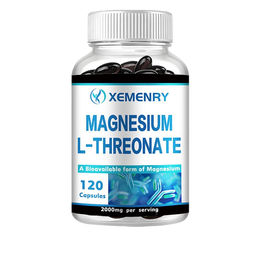 Xemenry Magnesium L-Threonat 2000 mg Kapseln 120 Stück – Bild 1 von 3