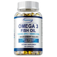 Produktbild von Xemenry Omega 3 Fish Oil 6330 mg Kapseln für Erwachsene 120 Stück