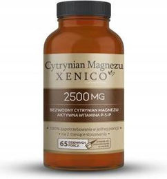 XENICO Magnesiumcitrat mit Vitamin B6 Pulver 165 g zuckerfrei glutenfrei laktosefrei ohne Zusatzstoffe – Bild 1 von 2