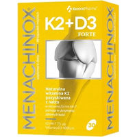 Produktbild von Xenicopharma Menachinox K2+D3 forte Kapseln für Erwachsene 30 Stück