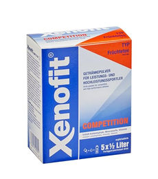Xenofit Competition Früchtetee Pulver vegan glutenfrei laktosefrei 5 x 43 g – Bild 1 von 5