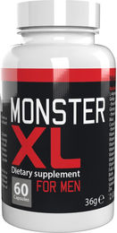 XL Energy Monster - 60 Kapseln hochdosiert - L-Arginin, Maca, Zink & Selen - Vegan & Pflanzlicher Ursprung – Bild 1 von 2