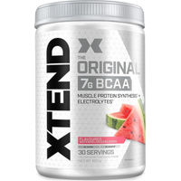 Produktbild von XTEND BCAA Pulver Wassermelone 423 g mit 7 g BCAA und Elektrolyten für 30 Portionen