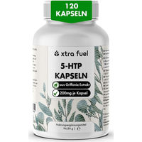 Produktbild von XTRA FUEL 5-HTP 200 Griffonia Simplicifolia Extrakt Vegan Kapseln 120 Stück