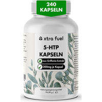 Produktbild von XTRA FUEL 5-HTP 200 Griffonia Simplicifolia Extrakt Vegan Kapseln 240 Stück