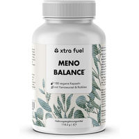 Produktbild von XTRA FUEL Meno Balance Wechseljahre Kapseln mit Yamswurzel vegan ohne Zusatzstoffe 180 Stück