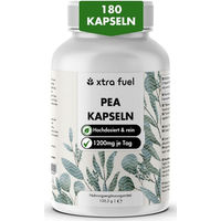 Produktbild von XTRA FUEL PEA Kapseln 180 vegan und ohne Zusatzstoffe
