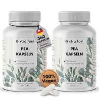 Produktbild von XTRA FUEL PEA Kapseln mit mikronisiertem Palmitoylethanolamid 266 mg vegan und ohne Zusatzstoffe 360 Kapseln
