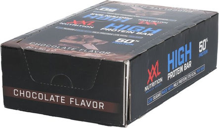 XXL Nutrition High Protein Bar 2.0 Schokolade zuckerfrei Proteinriegel – Bild 1 von 2
