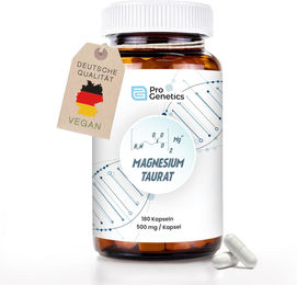 XXL Nutrition Magnesium Taurat Hochdosiert 2000 mg mit Taurin 180 Kapseln – Bild 1 von 2