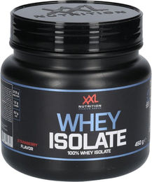 XXL Nutrition Molkenisolat Erdbeere Pulver 450 g – Bild 1 von 2