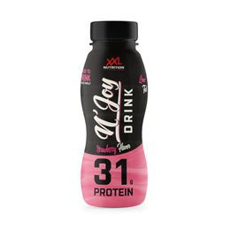 XXL Nutrition N'Joy Protein Drink Erdbeere Ready to Drink Protein Shake 6er Pack – Bild 1 von 3
