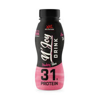 Produktbild von XXL Nutrition N'Joy Protein Drink Erdbeere Ready to Drink Protein Shake 6er Pack
