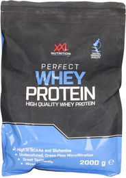 XXL Nutrition Perfect Whey Protein Konzentrat Pulver Karamell 2000 g – Bild 1 von 2