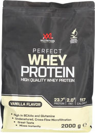 XXL Nutrition Perfect Whey Protein Konzentrat Pulver Vanille – Bild 1 von 2