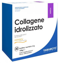 Yamamoto Research Kollagen Hydrolysiert Wildstraubeer-Geschmack 30 Sticks – Bild 1 von 1