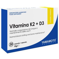 Produktbild von Yamamoto Research Vitamin K2+D3 Kapseln 30 Stück